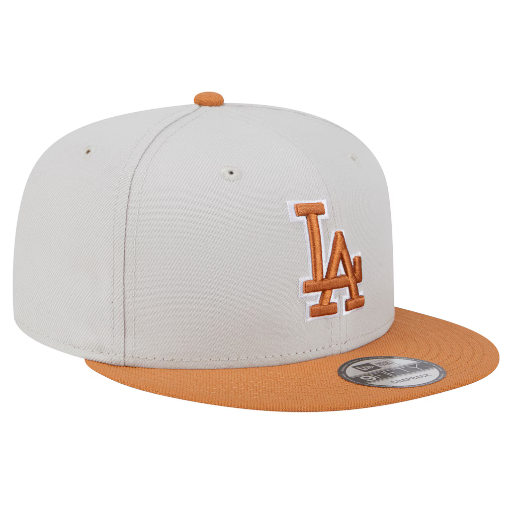 New Era Los Angeles Dodgers Color Pack 9FIFTY Snapback Hat-Stone/Light Bronze
