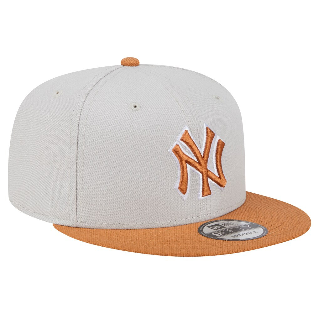 New Era Youth New York Yankees Color Pack 9FIFTY Snapback Hat-Stone/Light Bronze