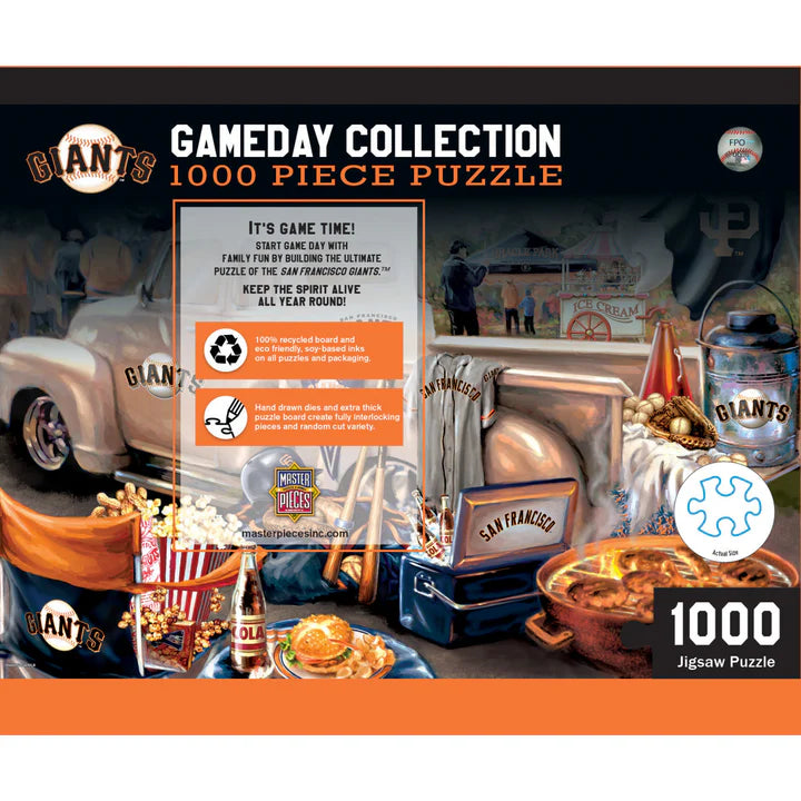 San Francisco Giants Gameday 1000 Piece Jigsaw Puzzle