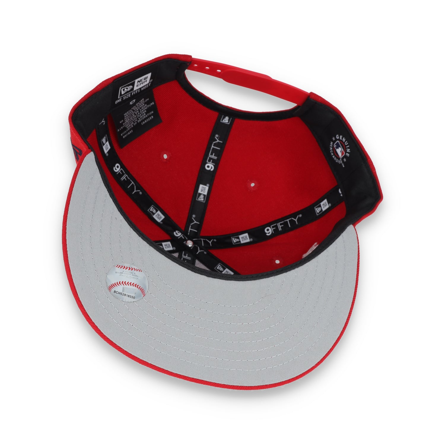 New Era St Louis Cardinals Icon E1 9Fifty Snapback Hat-Red