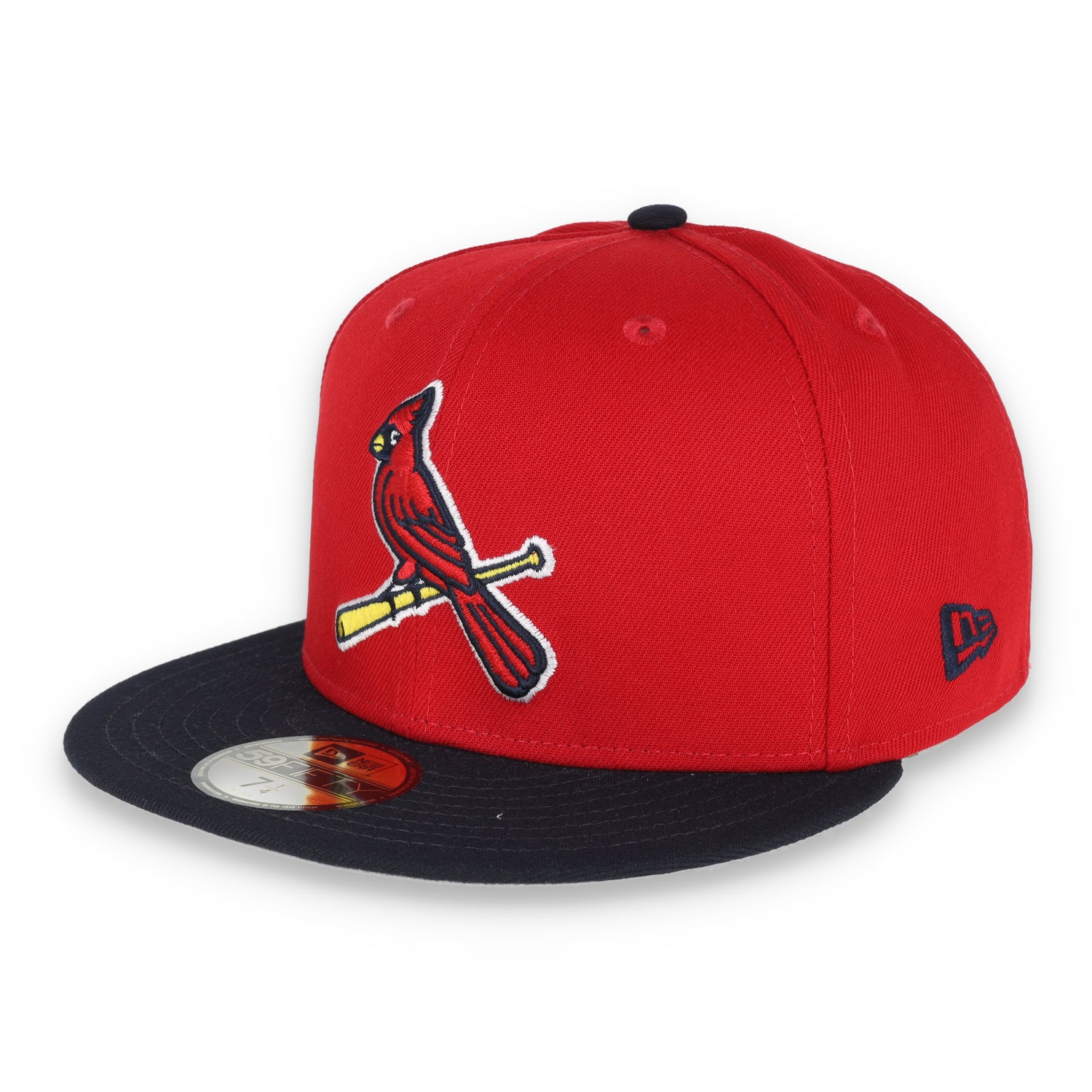 New Era St. Louis Cardinals NL Central 59FIFTY Fitted Hat - Red/B lack