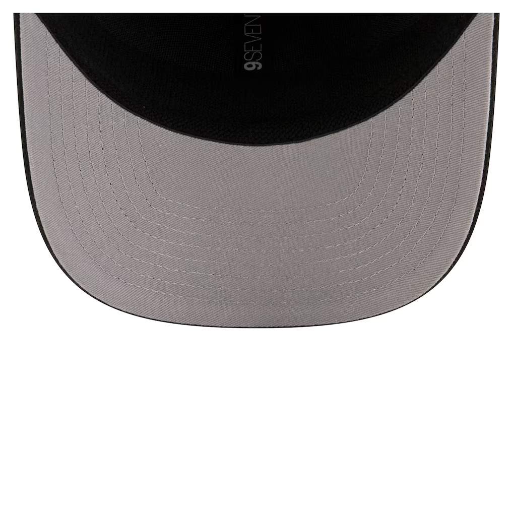 New Era Golden State Warriors Statement Edition 9SEVENTY Stretch-Snap Hat-Black
