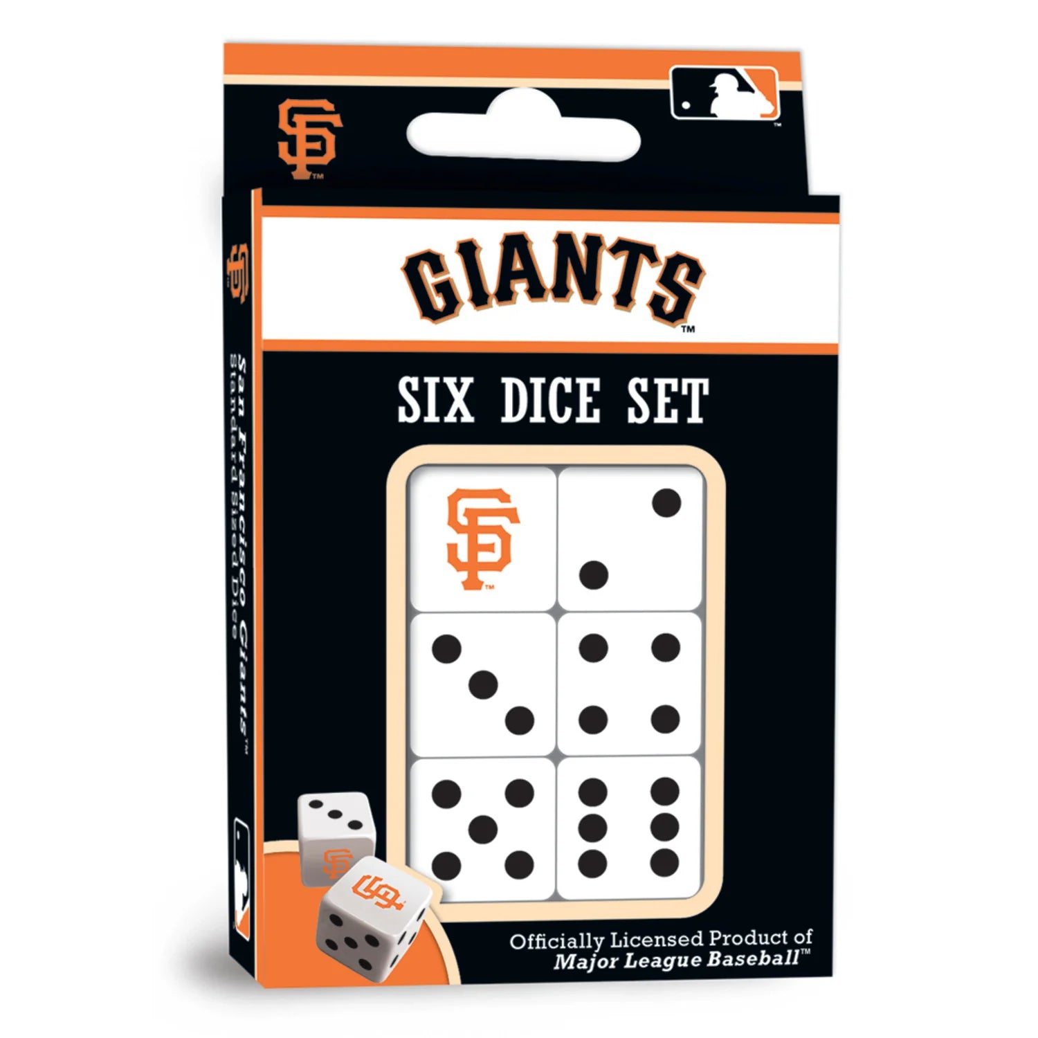 San Fracisco Giants Dice Set-16mm