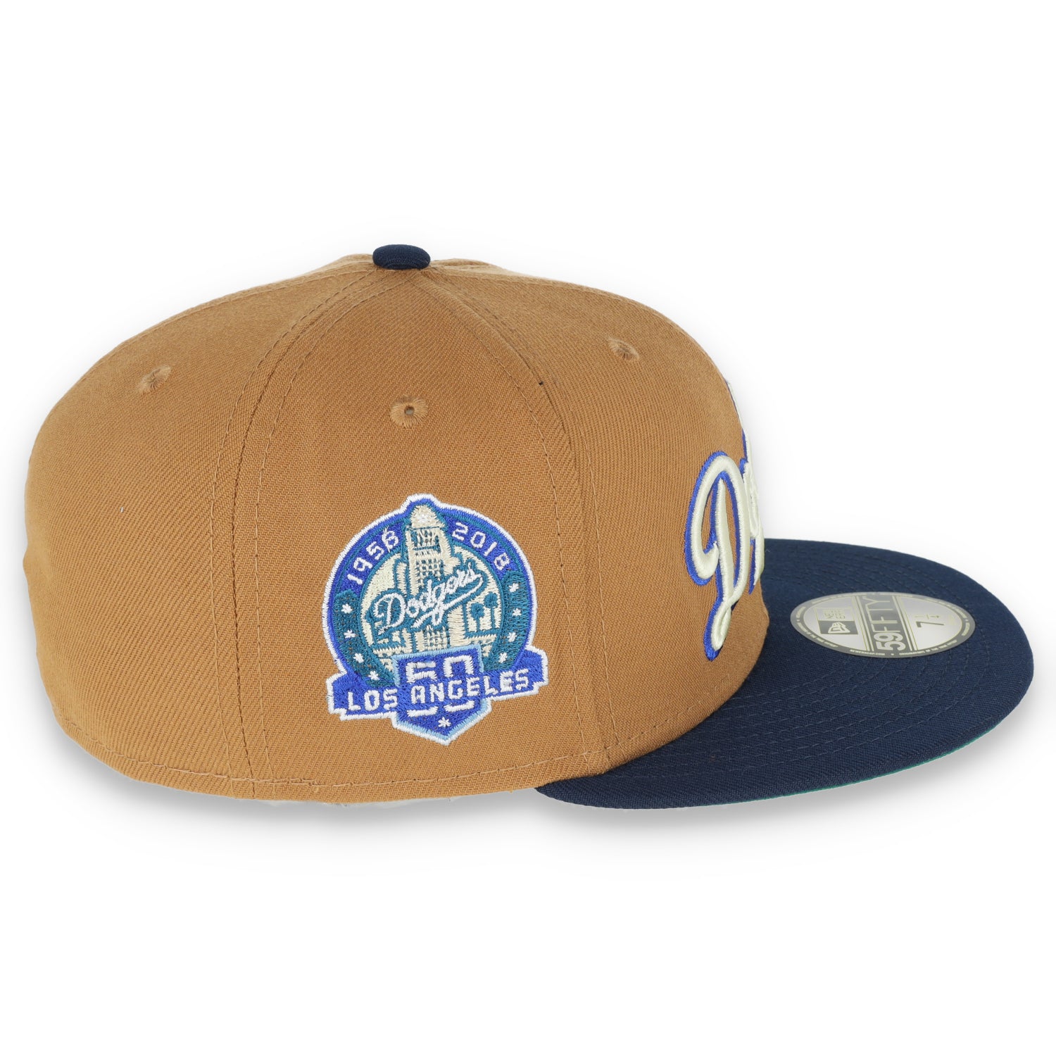 New Era Los Angeles Dodgers 1958-2018 60 Years Side Patch 59FIFTY Fitted