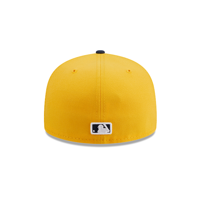 New Era New York Yankees Two-Tone Color Pack 59FIFTY Fitted Hat-Gold/Navy