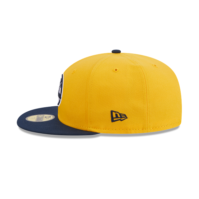 New Era New York Yankees Two-Tone Color Pack 59FIFTY Fitted Hat-Gold/Navy