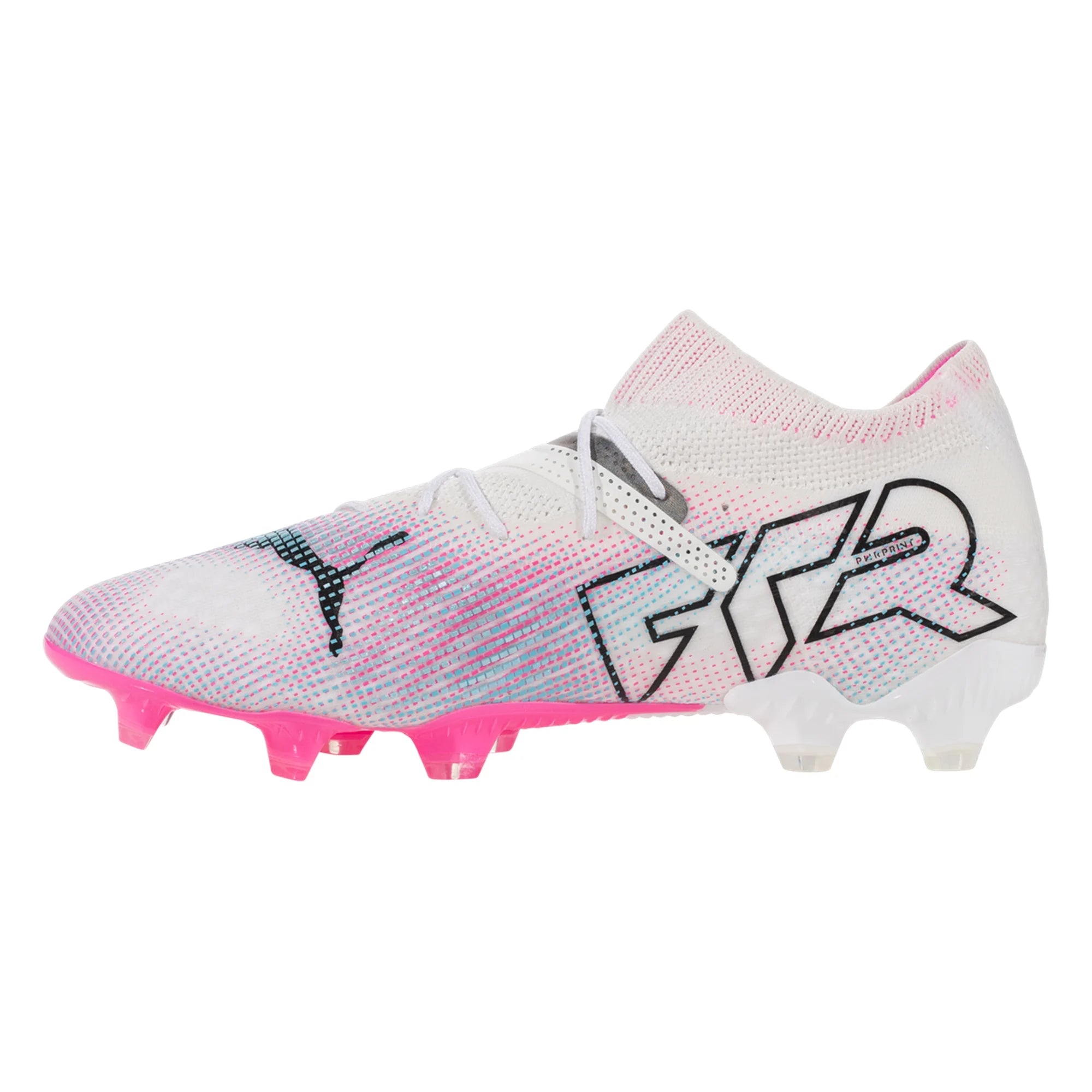 Puma Future Ultimate FG/AG-White/Black/Poison Pink