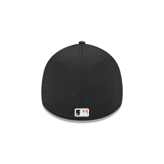 NEW ERA SAN FRANCISCO GIANTS CLUBHOUSE CLASSIC 39THIRTY STRETCH FIT HAT-BLACK