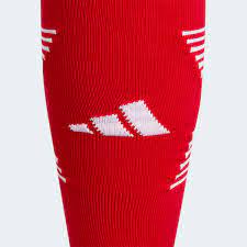 Adidas Team Speed 4 Soccer OTC Socks-RED/WHITE