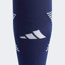 Adidas Team Speed 3 Soccer OTC Socks-NAVY/WHITE