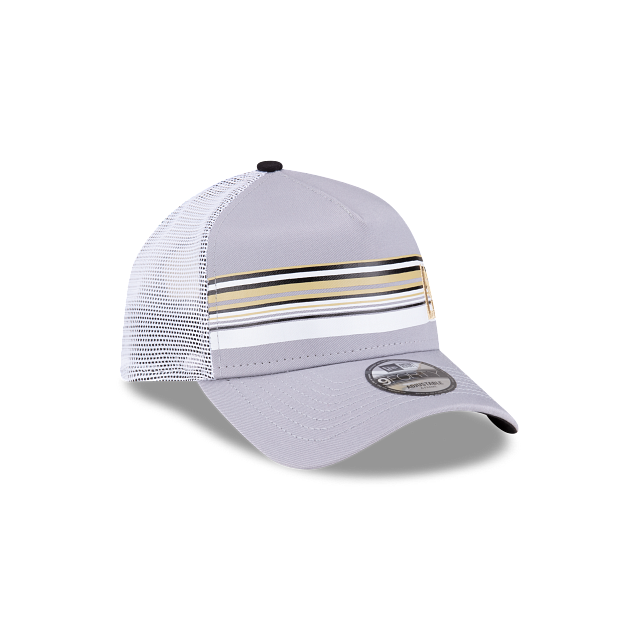 New Era Los Angeles FC 9FORTY Stripe A-Frame Truck Mesh Cap