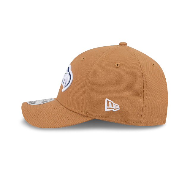 New Era Seattle Seahawks 9FORTY M-Crown Adjustable Hat-Brown