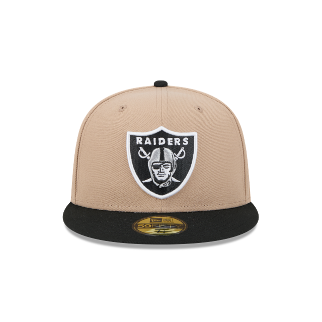 New Era Las Vegas Raiders 59FIFTY Fitted Hat-Camel