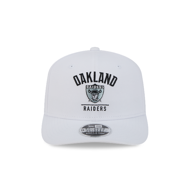 New Era Las Vegas Raiders Team 9SEVENTY Snapback Hat - White