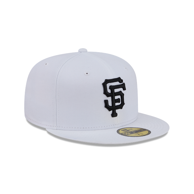 New Era San Francisco Giants Color Basic 59FIFTY Fitted Hat - White/Black