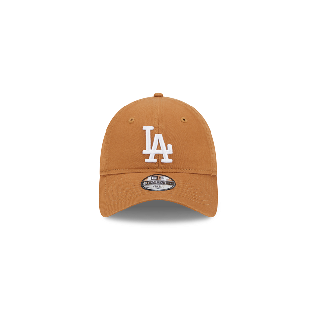 New Era Youth Los Angeles Dodgers 9Twenty Adjustable Hat-Brown/White