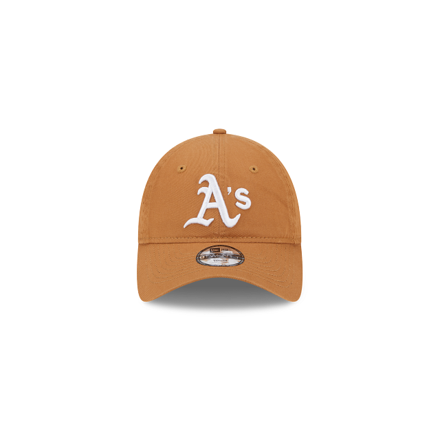 New Era Youth Oakland Athletics 9twenty Adjustable Hat-Brown/White