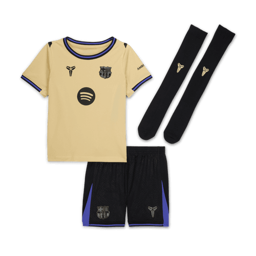 Kobe Bryant Child Unisex FC Barcelona Away Mini Kit 25/26