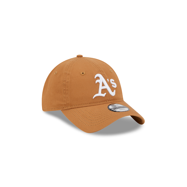 New Era Youth Oakland Athletics 9twenty Adjustable Hat-Brown/White