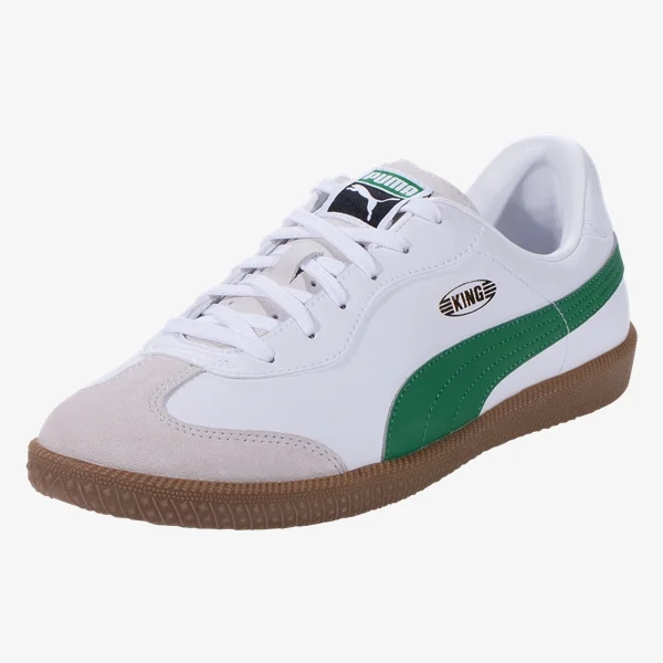 Puma King 21 IT White/Green