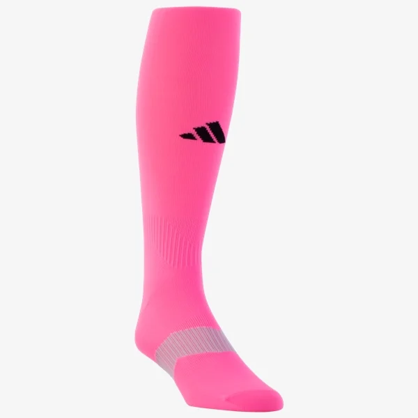 Adidas Metro 6 OTC Soccer Sock-Pink