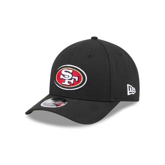 New Era San Francisco 49ers Team M-Crown 9FORTY Adjustable Hat-Black