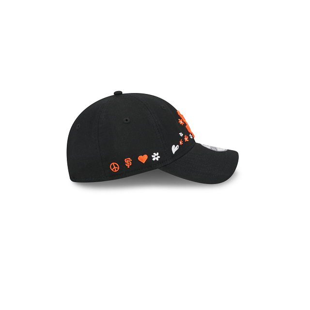 New Era Youth San Francisco Giants Flower 9TWENTY Adjustable Hat-