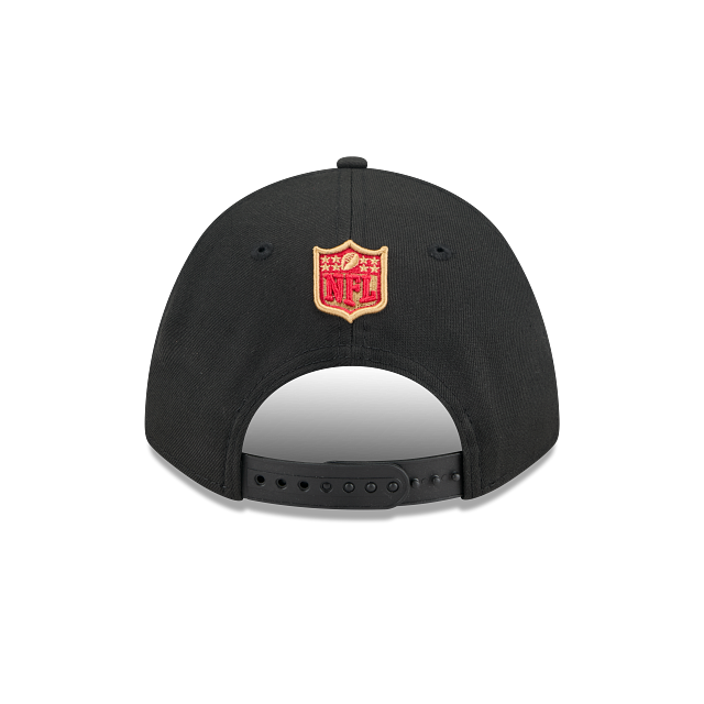 New Era San Francisco 49ers Team M-Crown 9FORTY Adjustable Hat-Black