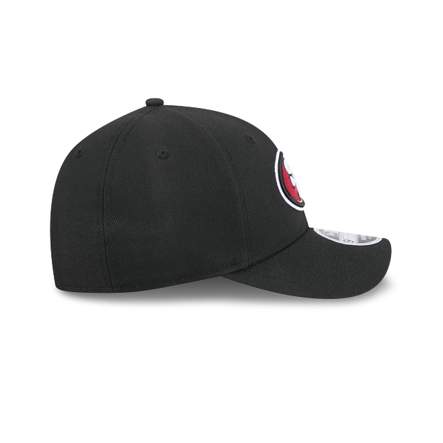 New Era San Francisco 49ers Team M-Crown 9FORTY Adjustable Hat-Black