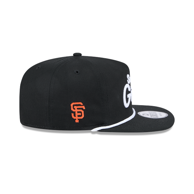 New Era San Francisco Giants Team Text Golfer Snapback Hat-