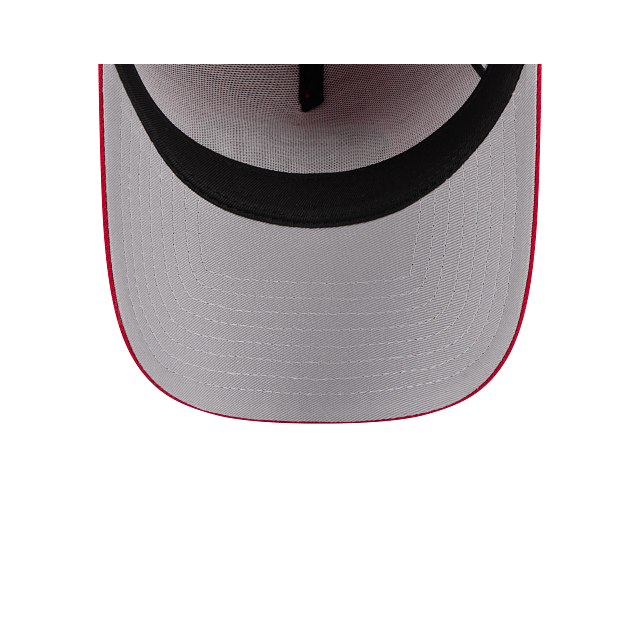 New Era San Francisco 49ers A-Frame 9FORTY Adjustable Snapback Hat-Red