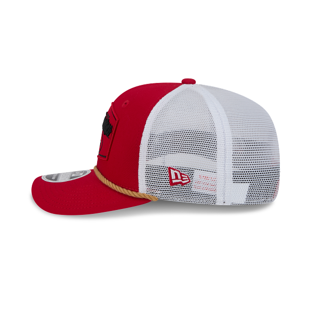New Era San Francisco 49ers Rope 9SEVENTY Trucker Stretch-Snap Hat