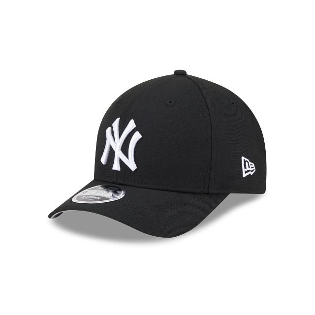 New New York Yankees 9FORTY M-Crown Adjustable Hat-Black on White