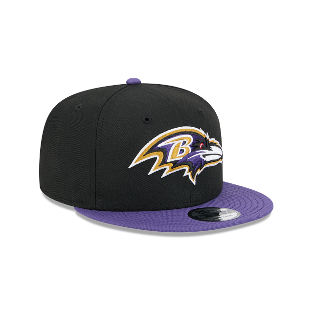 New Era Minnesota Vikings 2-Tone 9FIFTY Snapback Hat-Black/Purple