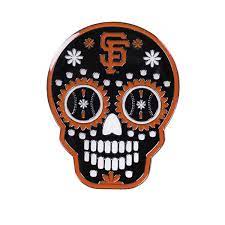 San Francisco Giants LAPEL PIN SUGAR SKULL