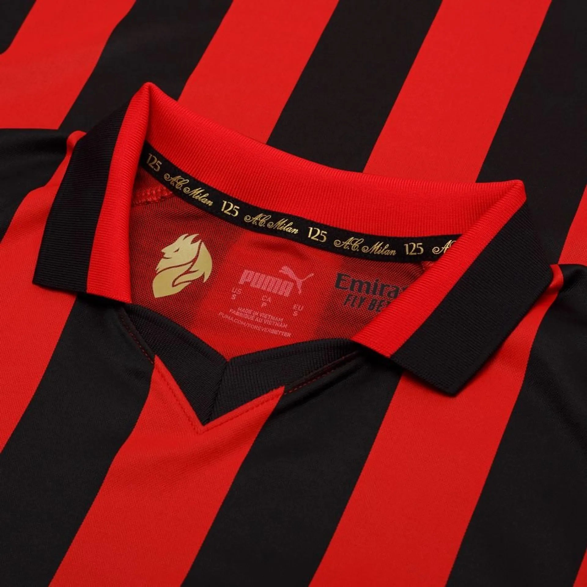 Puma AC Milan 125th Anniversary Long Sleeve Stadium Jersey 24/25