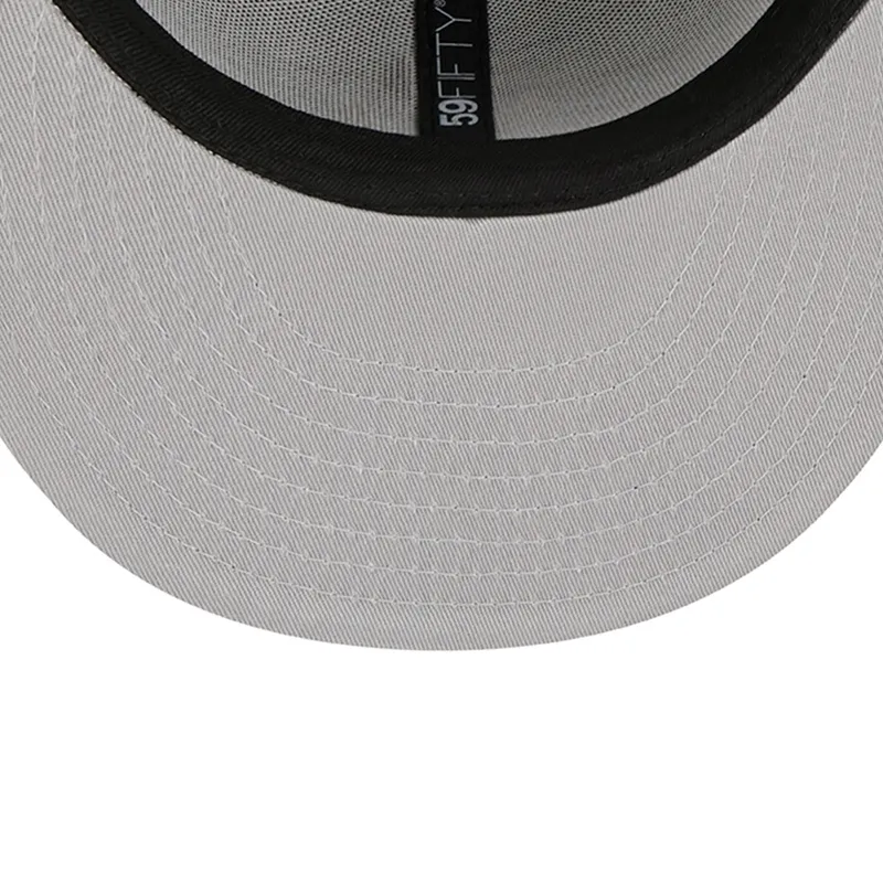New Era New York Yankees Harvest 2009 Side Patch 59fifty Fitted Hat-Brown