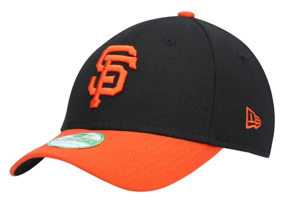 New Era Kids San Francisco Giants Team Classic 39Thirty Stretch Fit-Black/Orange