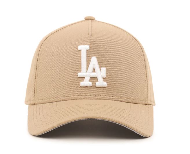 New Era Los Angeles Dodgers 9Forty A-Frame Womens Hat - Beige