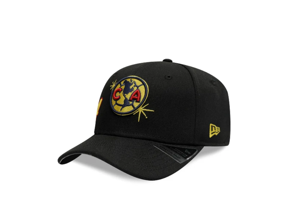 New Era Club America 9Seventy "America" Side Patch Strech-Snap - Black