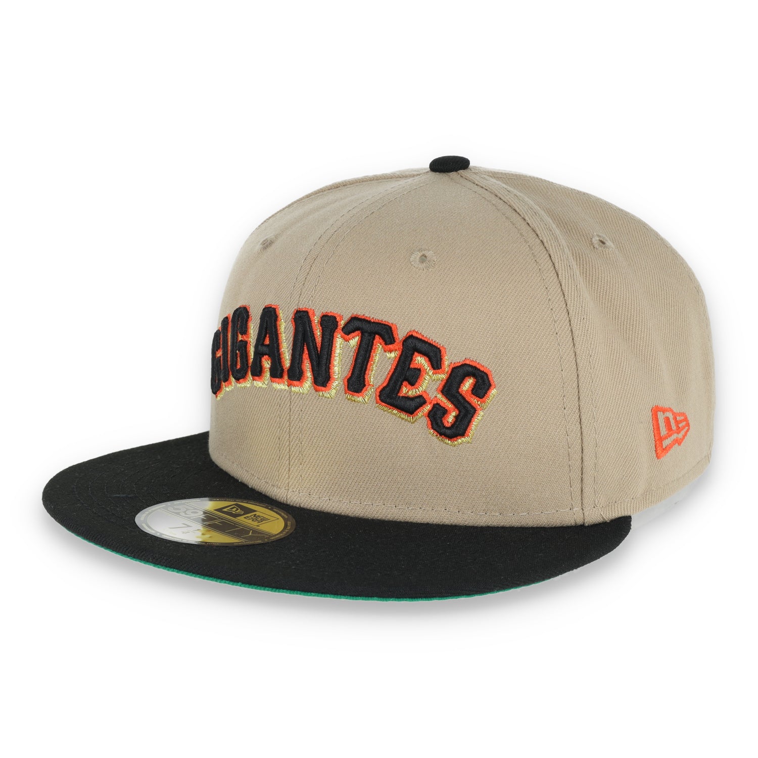 New Era San Francisco Giants "Gigantes" 1958-2008 50th Anniversary Side Patch 59FIFTY Fitted - Khak
