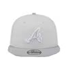 New Era Atlanta Braves TWO TONE COLOR PACK 9FIFTY SNAPBACK- Khaki/Grey