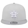 New Era Houston Astros TWO TONE COLOR PACK 9FIFTY SNAPBACK- Khaki/Grey