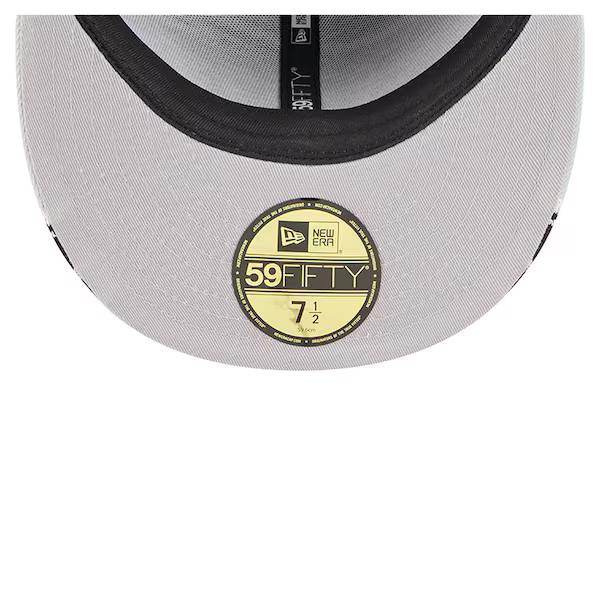 New Era Las Vegas Raiders Break 59FIFTY Fitted Hat-Black/Silver