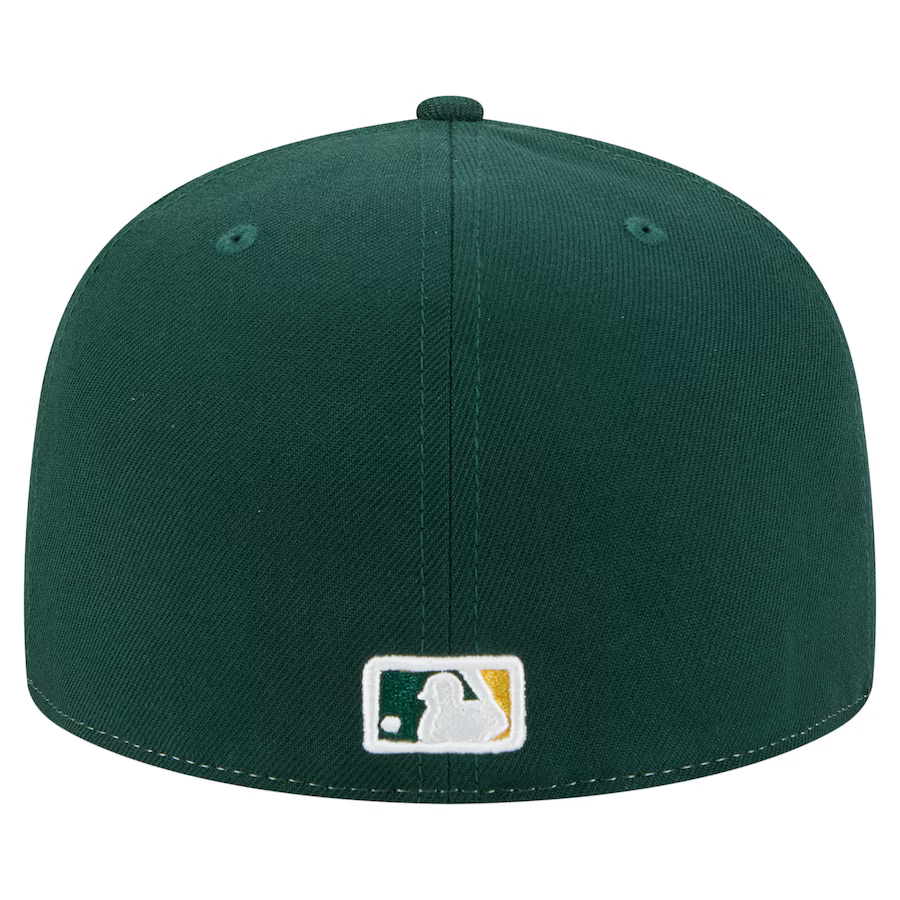 New Era Athletics Repeat 59FIFTY Fitted Hat-White/Green
