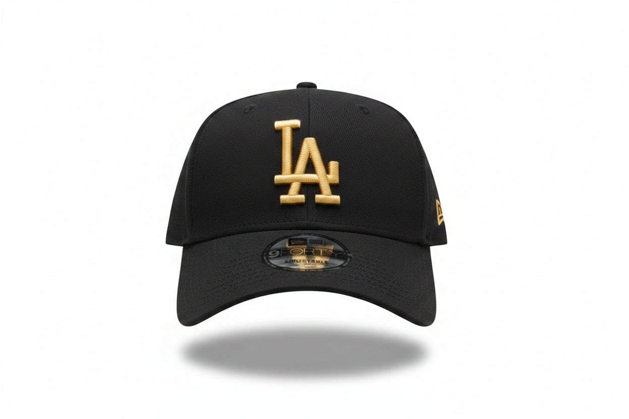 Los Angeles Dodgers A-Frame Black/Gold 2025 world series patch