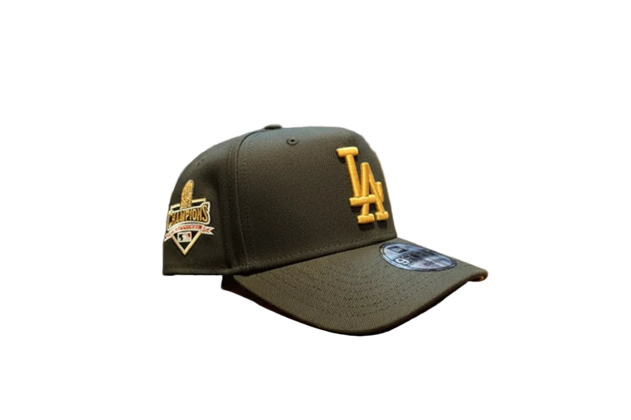 Los Angeles Dodgers A-Frame Black/Gold 2025 world series patch