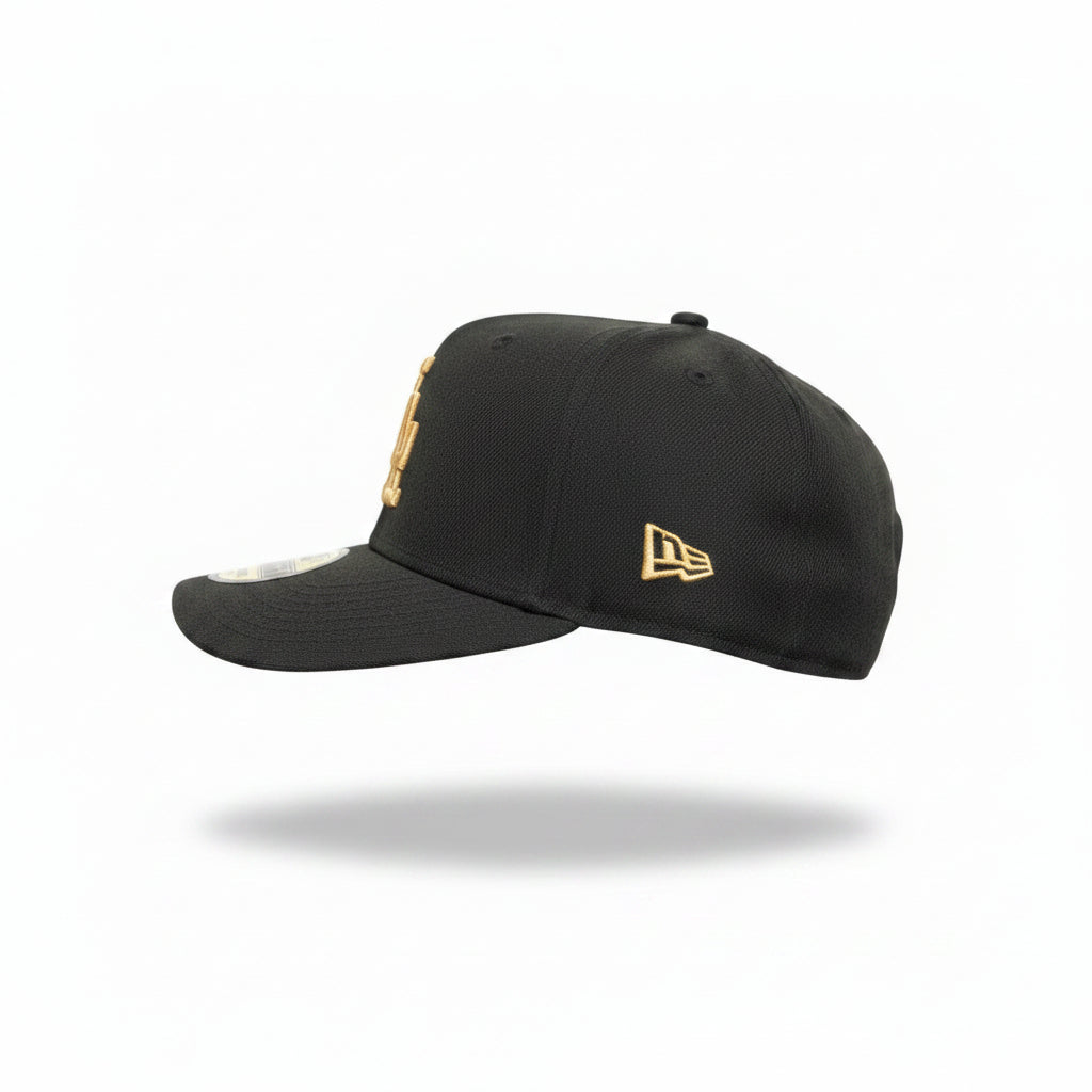 Los Angeles Dodgers A-Frame Black/Gold 2025 world series patch