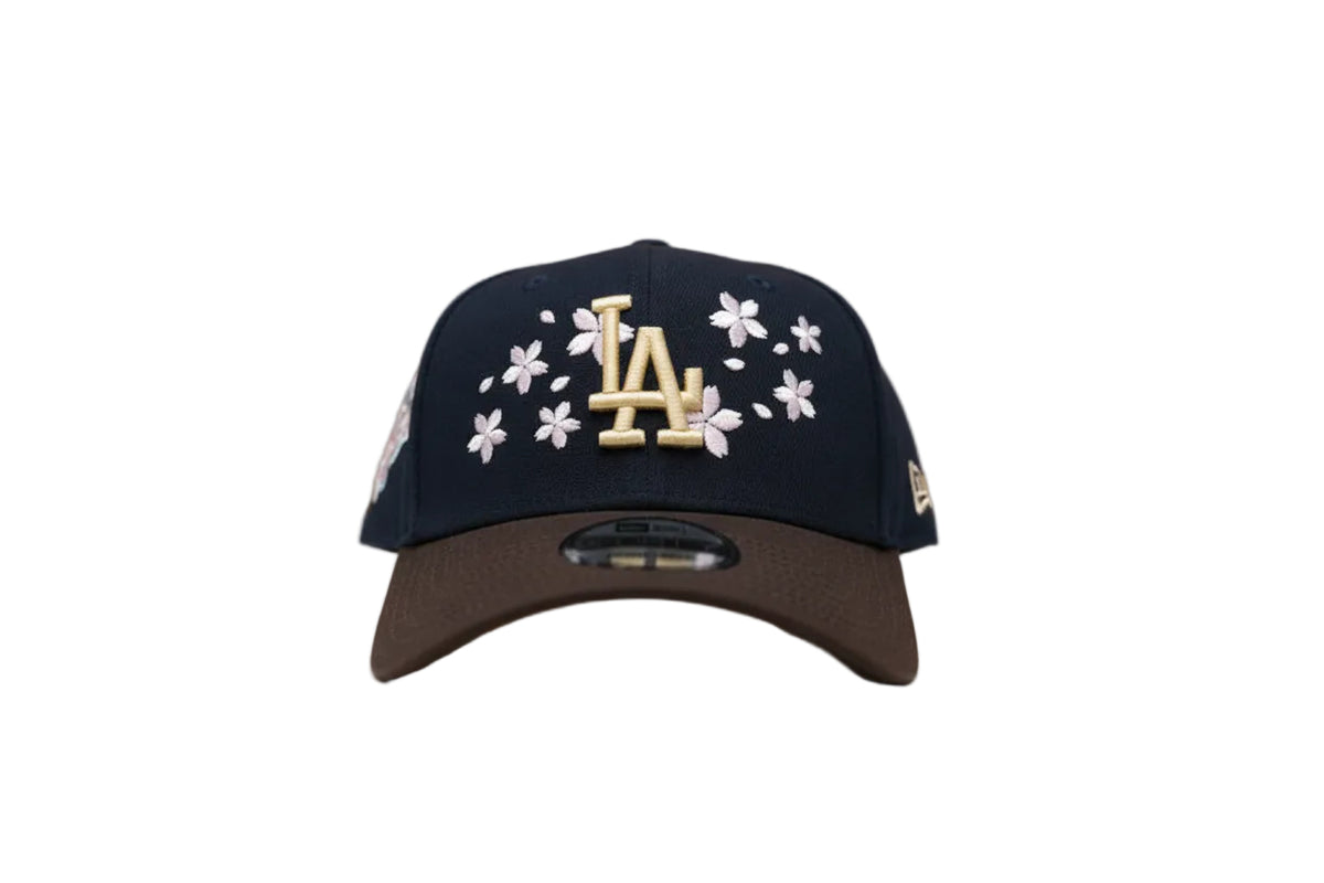 New Era Los Angeles Dodgers 'Cherry Blossoms' 1988 side patch a frame pink UV
