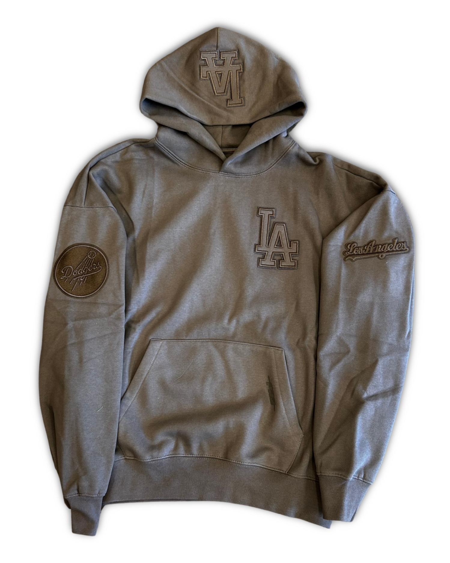 Pro Standard Los Angeles Dodgers Neutral Drop Hoodie-DKT